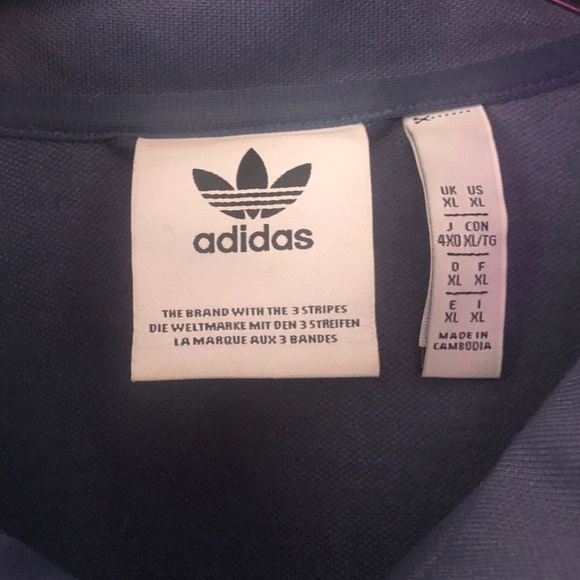 Adidas retro track jacket Xl, NEW - Picture 3 of 7